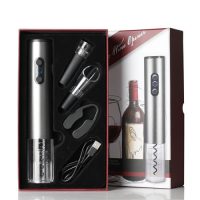 Punjivi električni otvarač za vino - set 03914