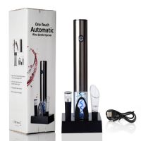 Punjivi električni otvarač za vino - set 03916